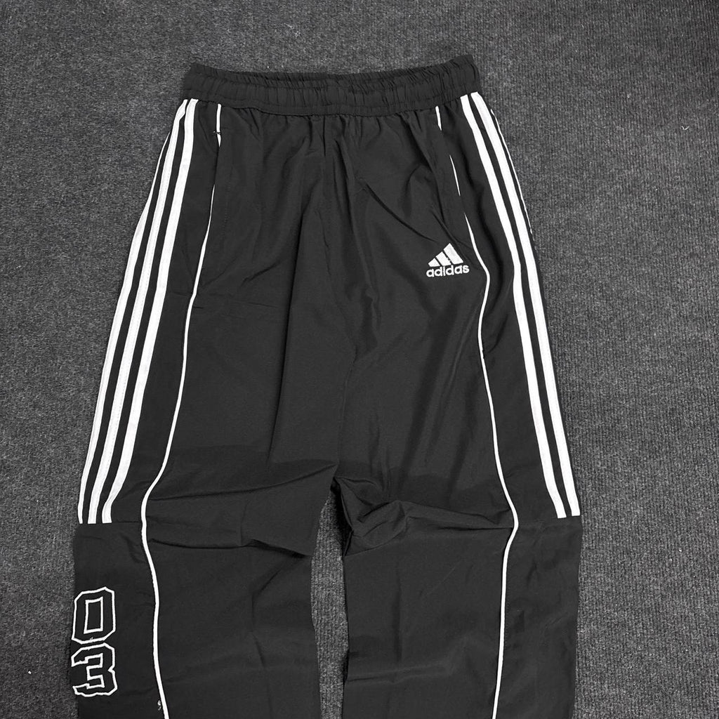 BLACK TRACK PANTS