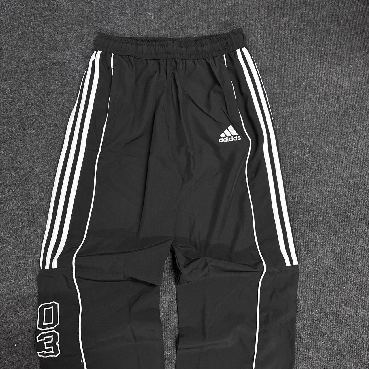 BLACK TRACK PANTS