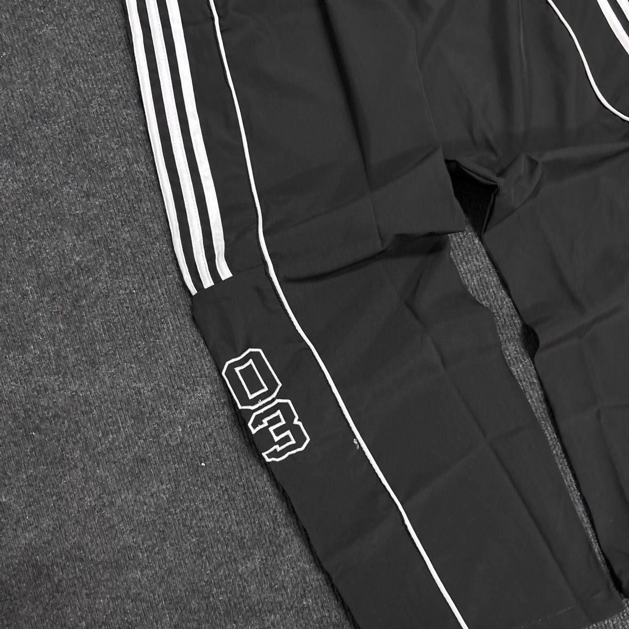 BLACK TRACK PANTS