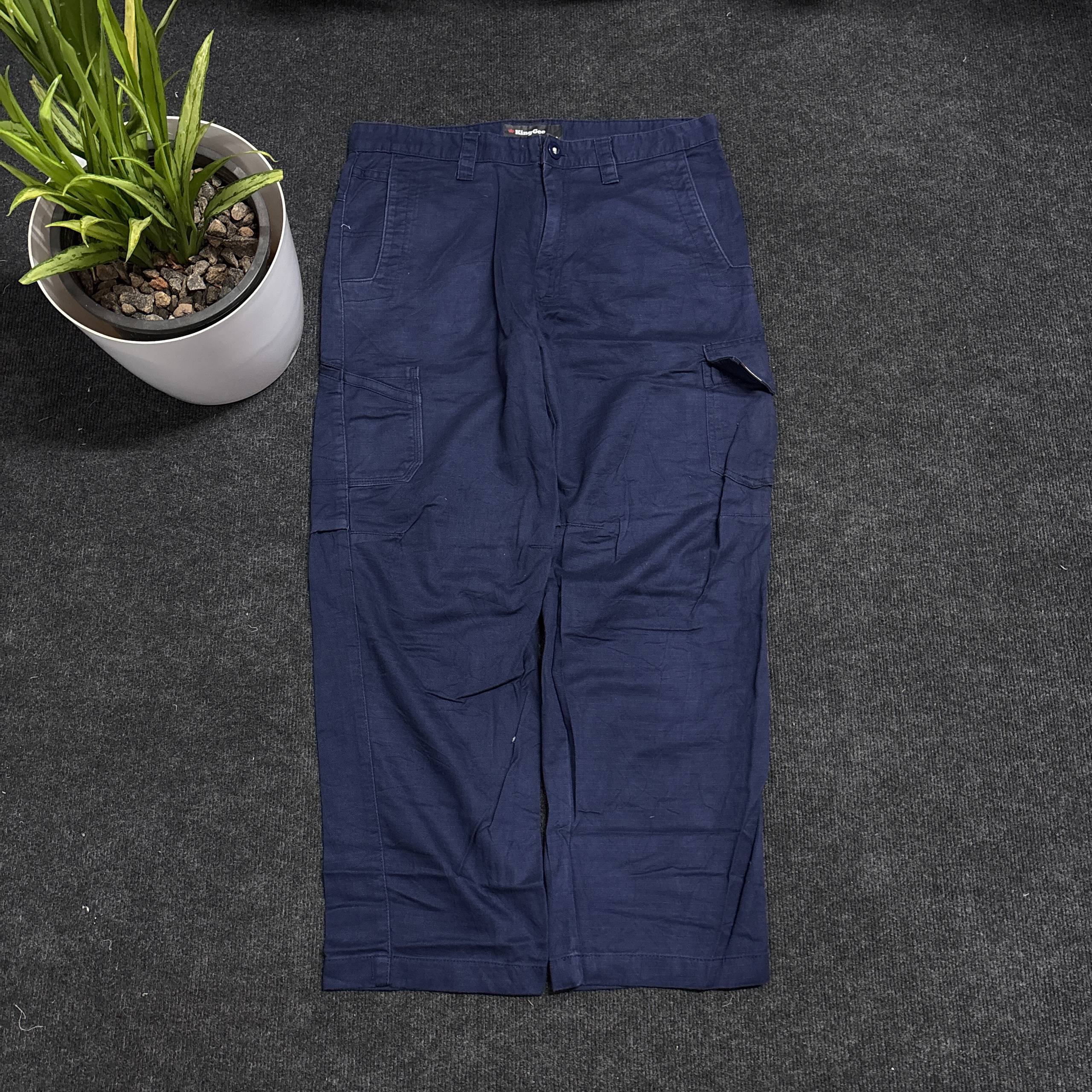 BLUE CARGO PANT