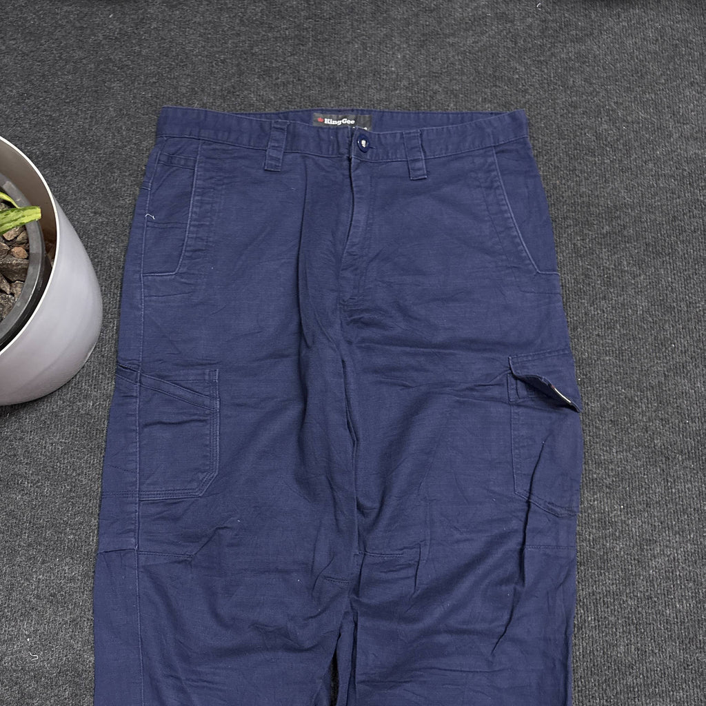 BLUE CARGO PANT