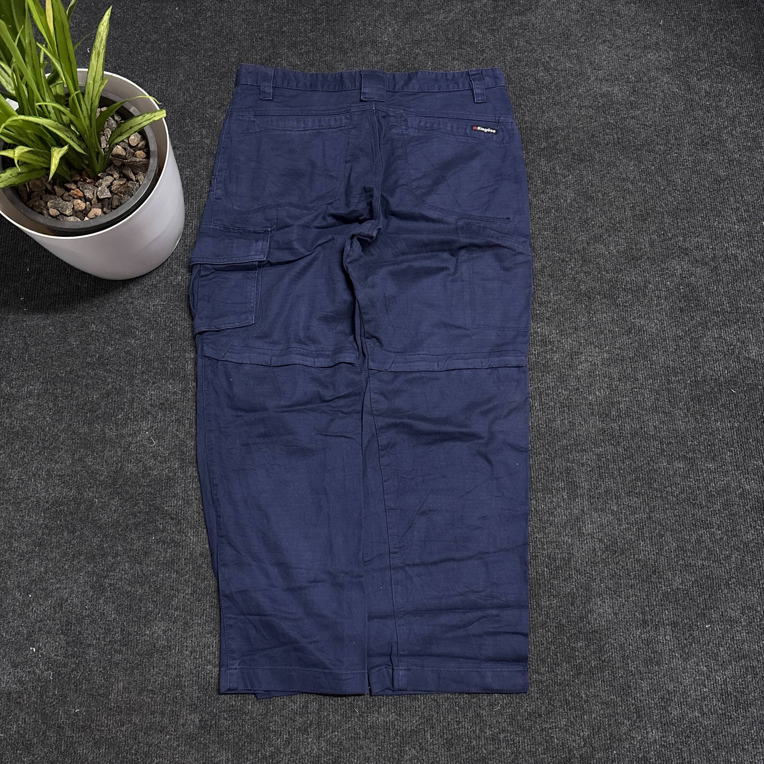 BLUE CARGO PANT