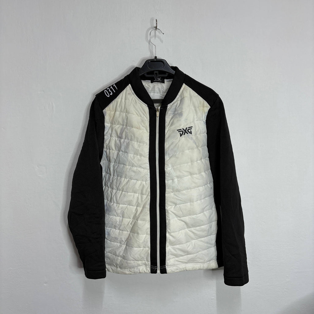 WHITE BLACK JACKET