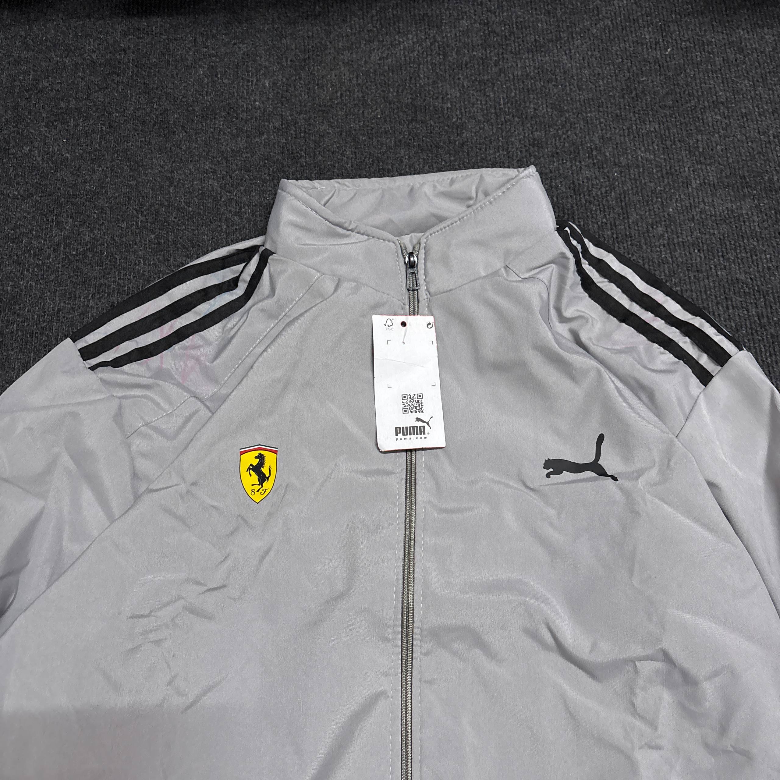 GREY FERRARI JACKET