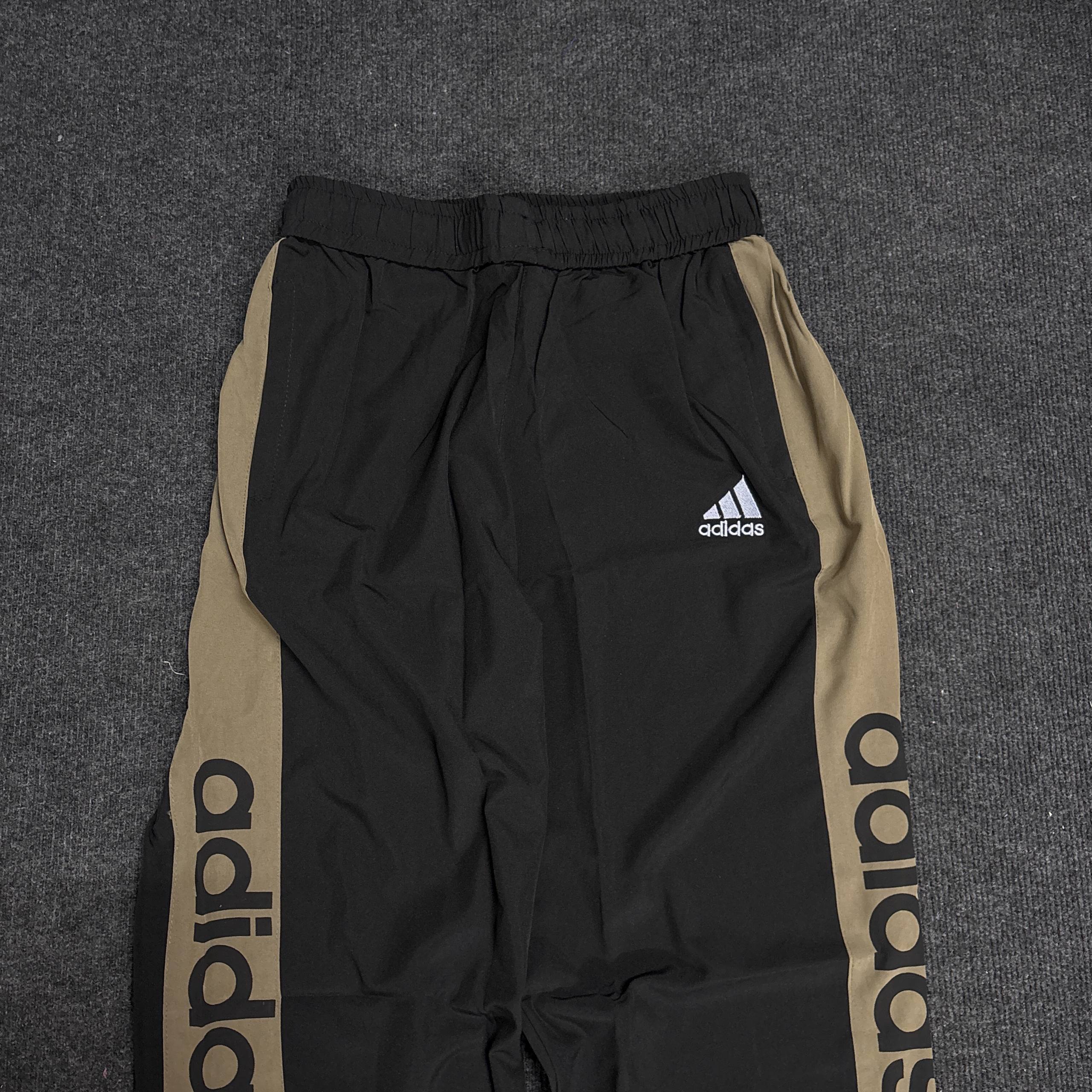 ADIDAS BLACK KHAKI TRACK