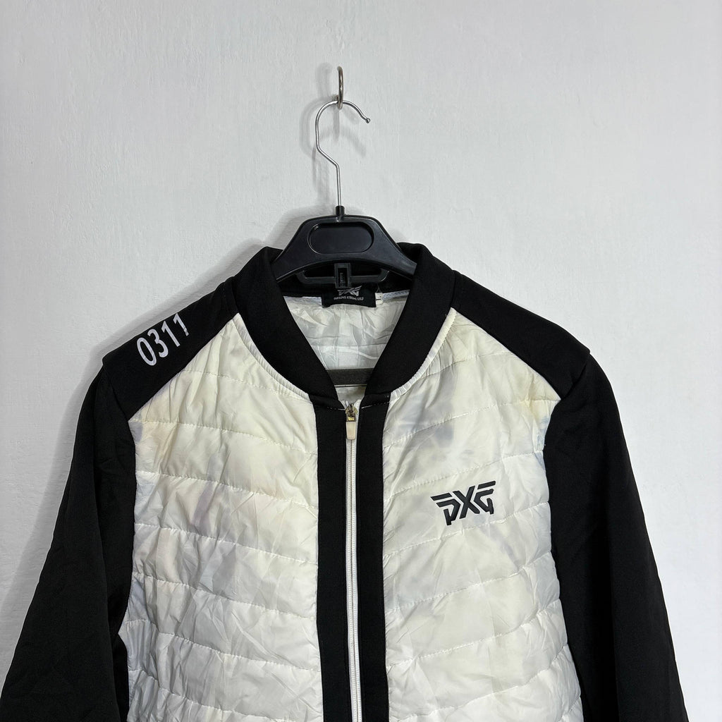 WHITE BLACK JACKET