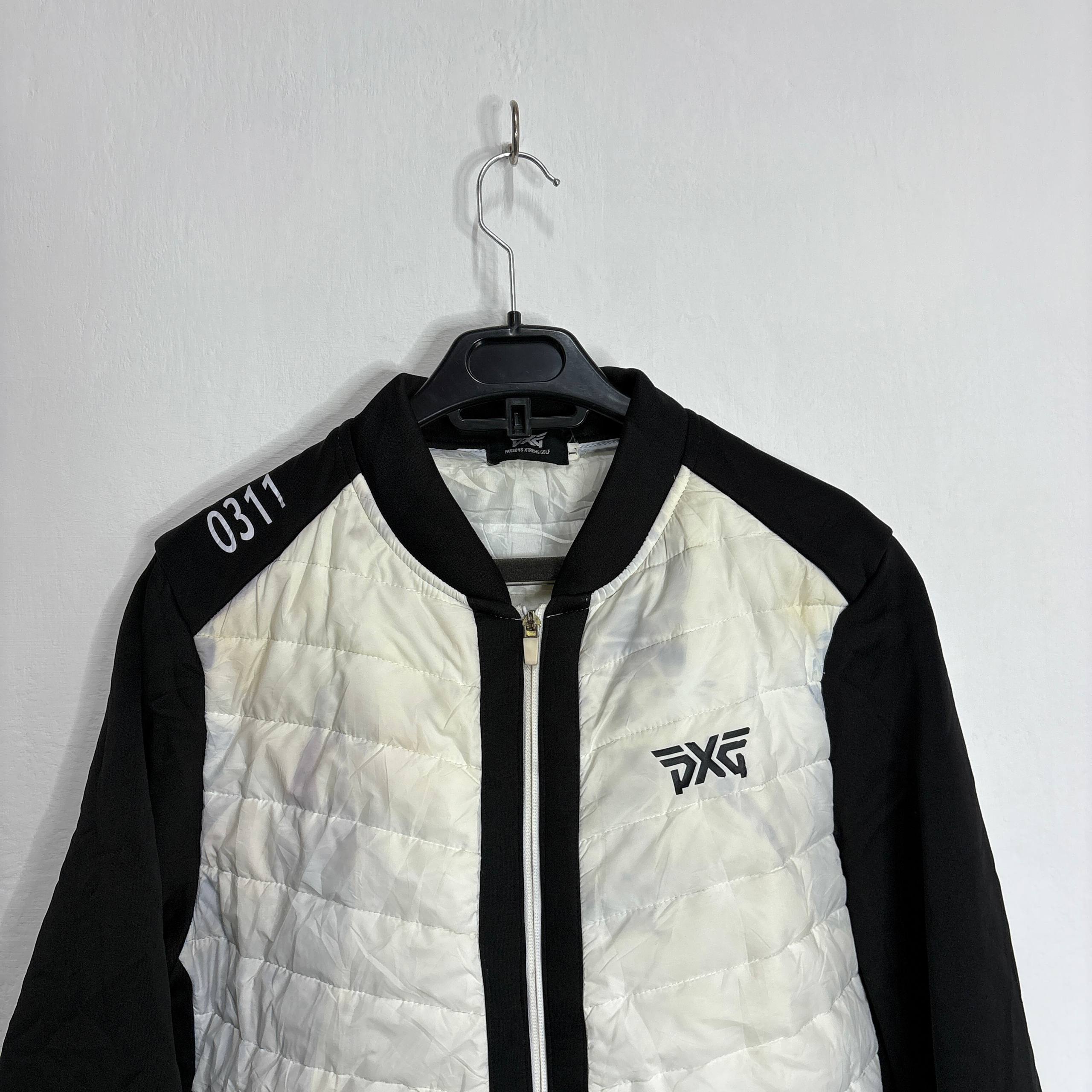 WHITE BLACK JACKET