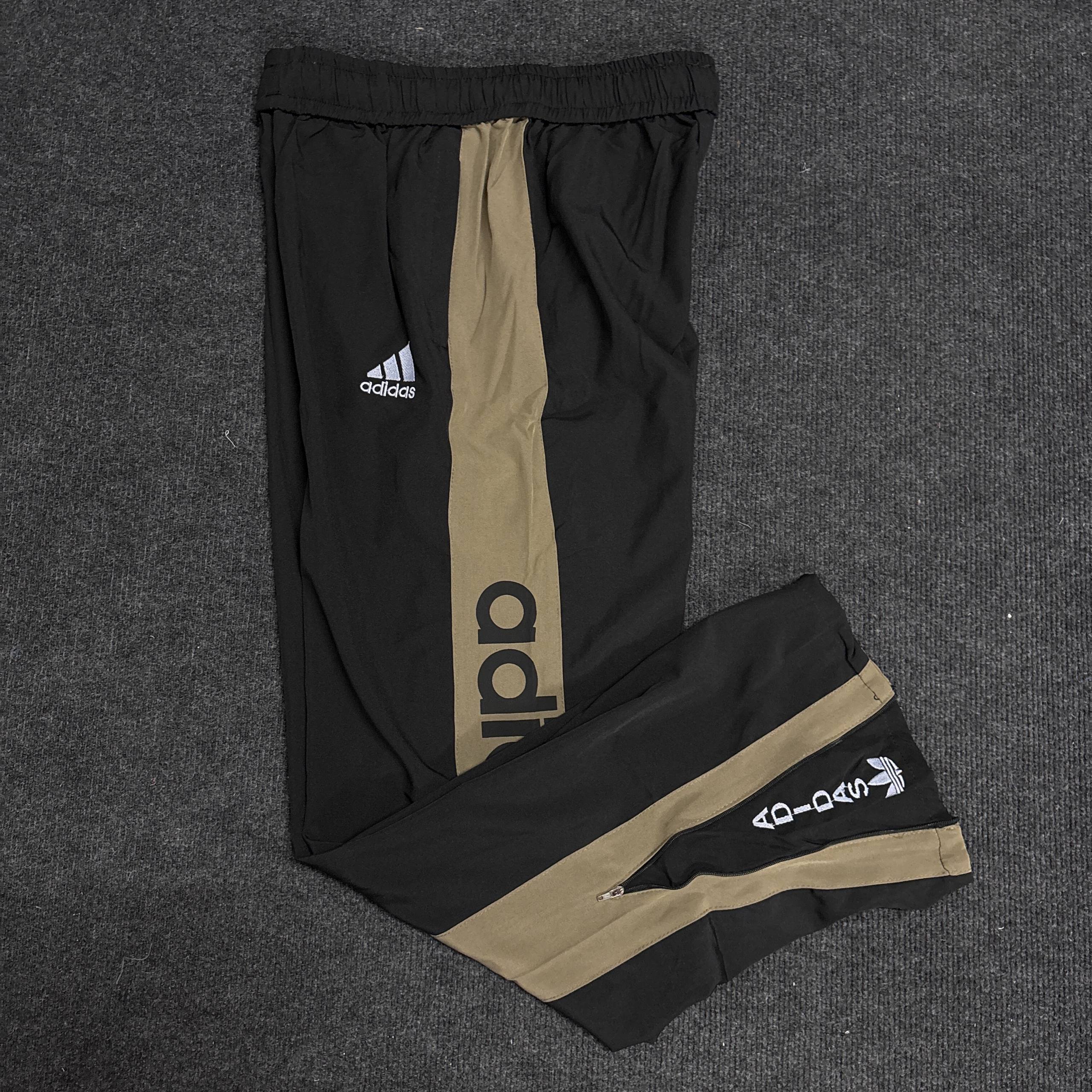 ADIDAS BLACK KHAKI TRACK