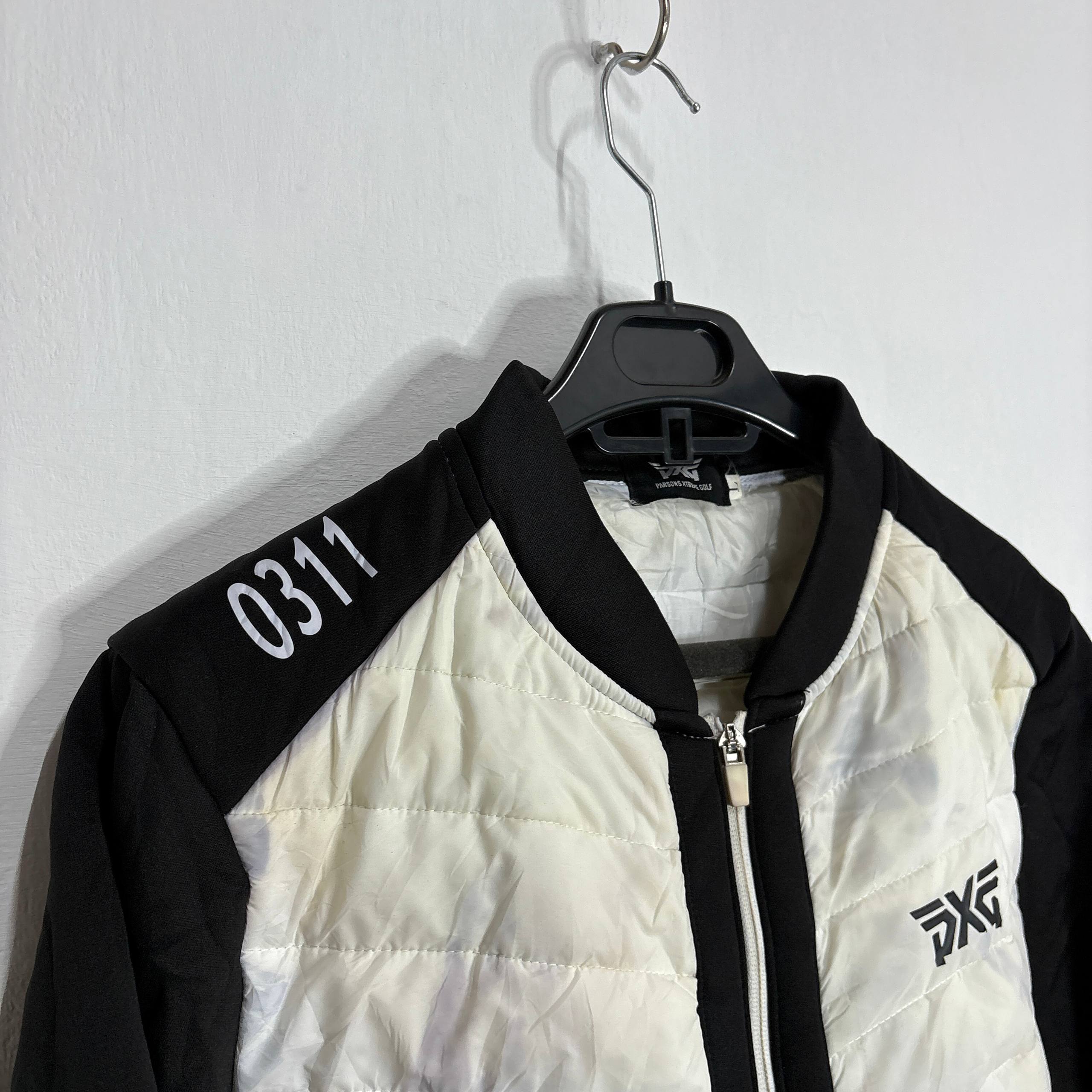 WHITE BLACK JACKET