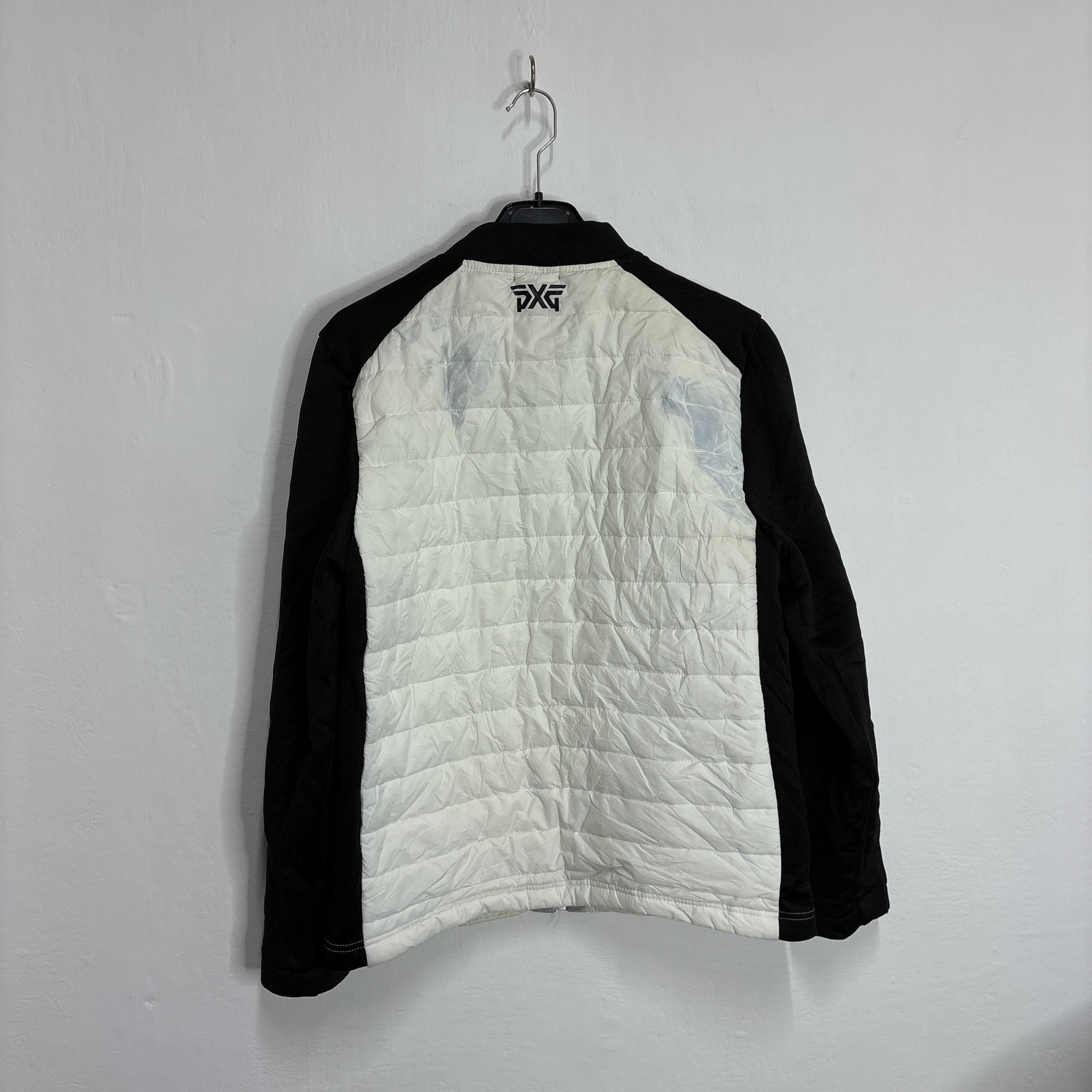 WHITE BLACK JACKET