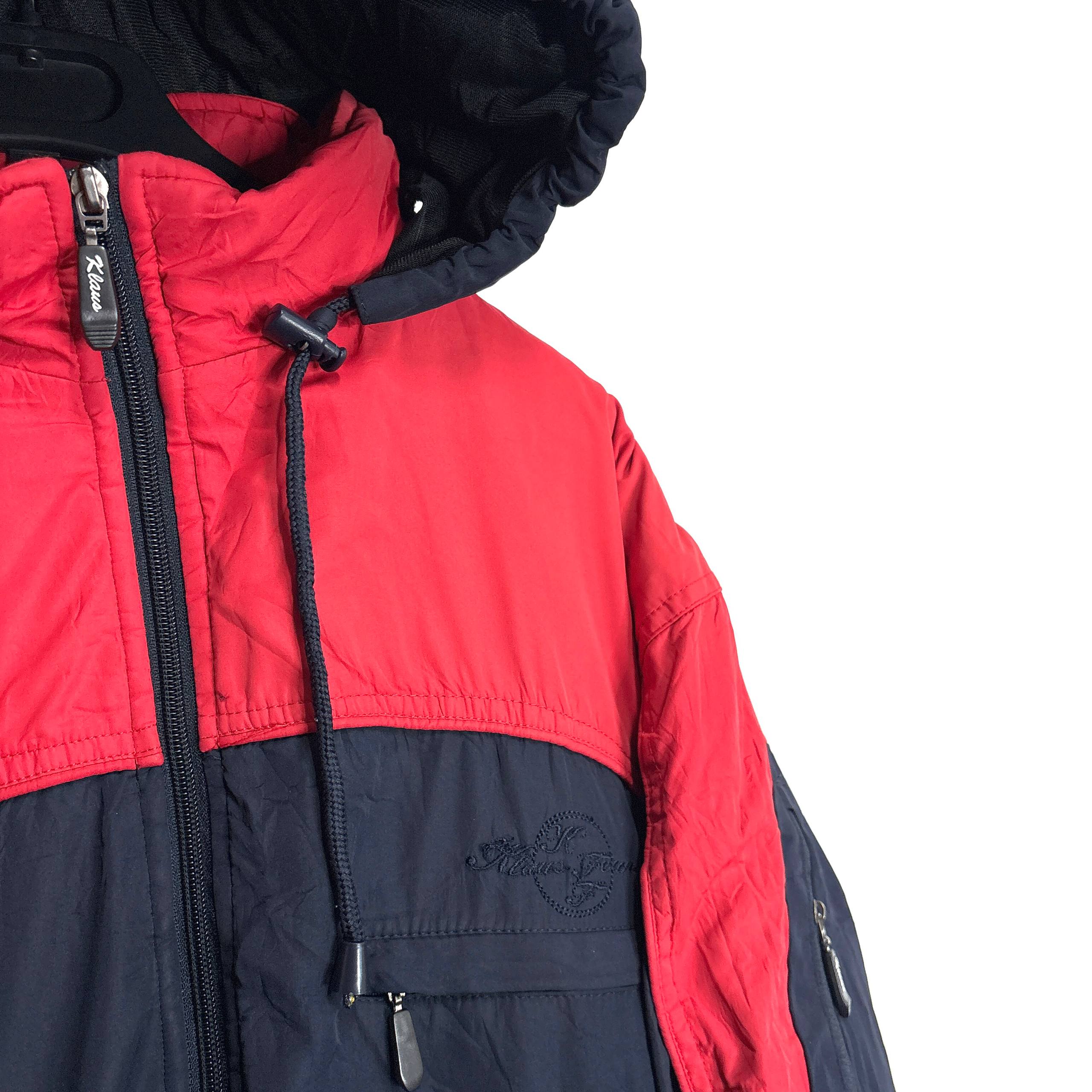 BLUE RED HEAVY PUFFER