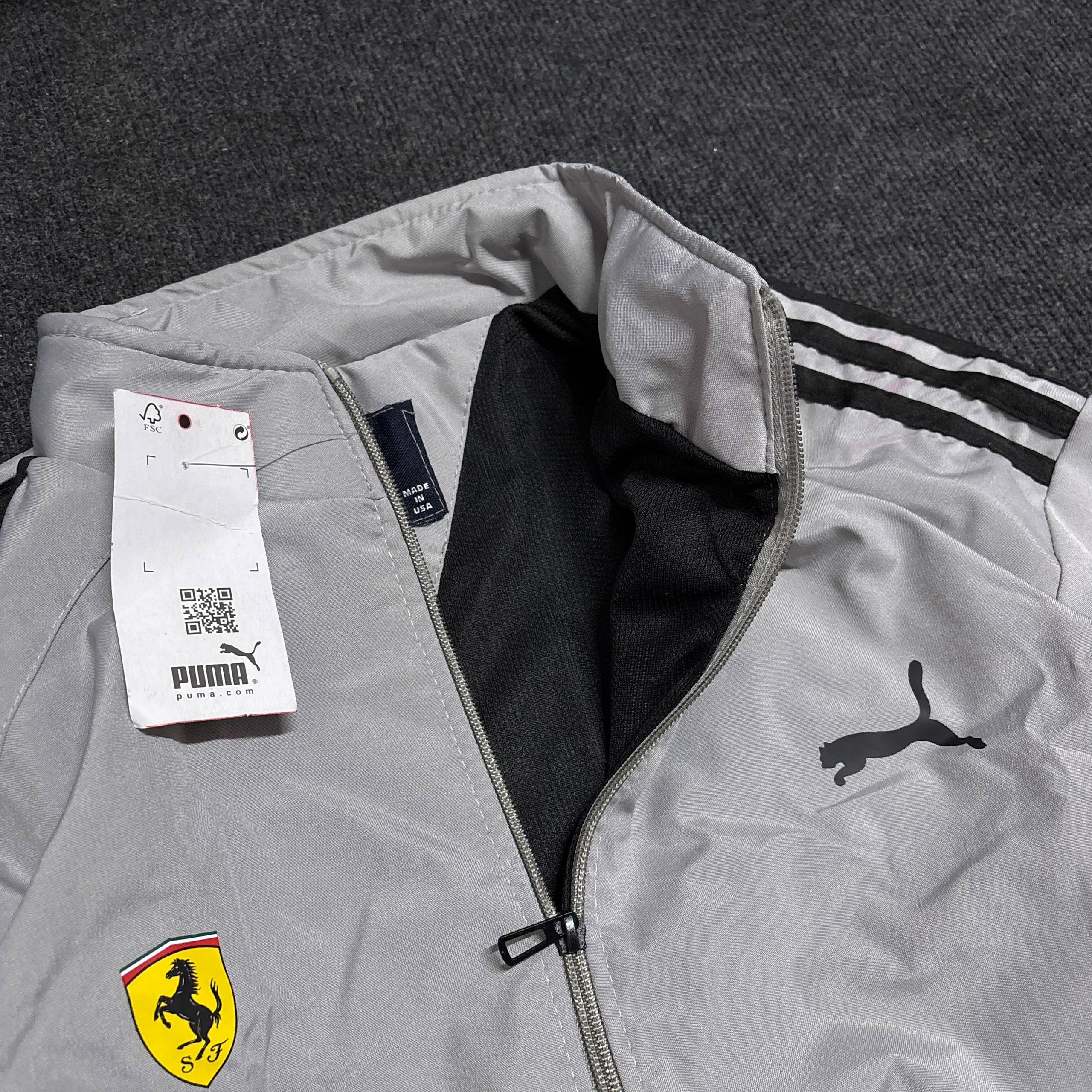 GREY FERRARI JACKET
