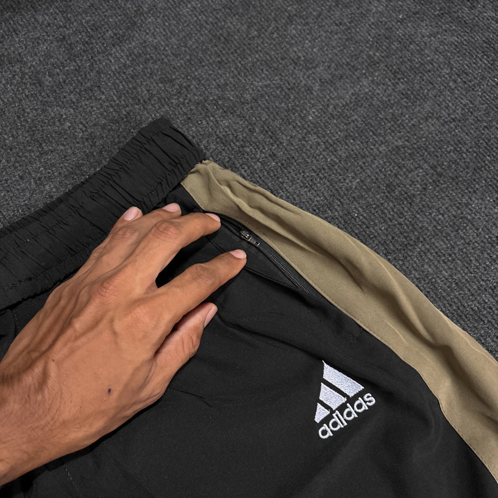 ADIDAS BLACK KHAKI TRACK