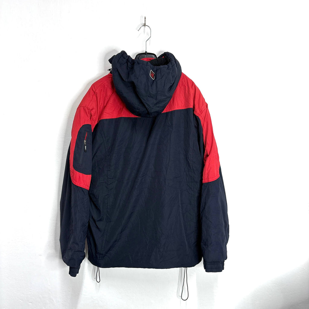 BLUE RED HEAVY PUFFER