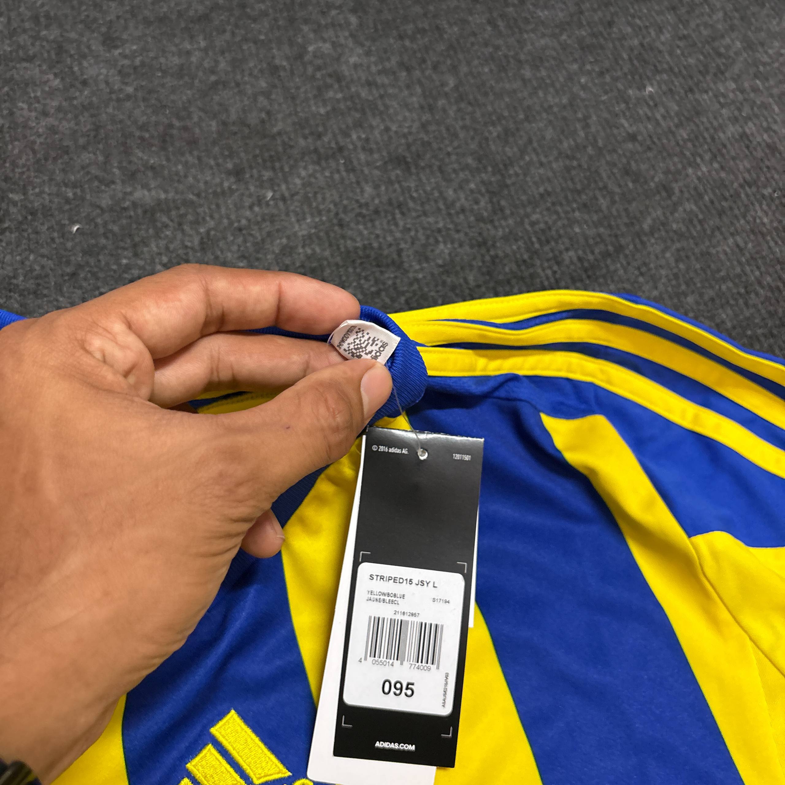 ADIDS YELLOW JERSEY